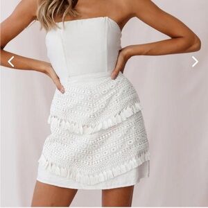 White Princess Polly Dress